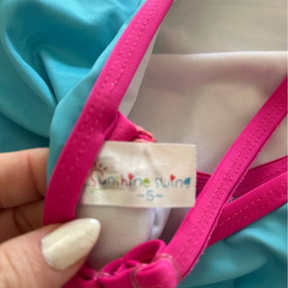 Lot of Colorful Kids' Swimsuit Set size 5T - Picture 5 of 13